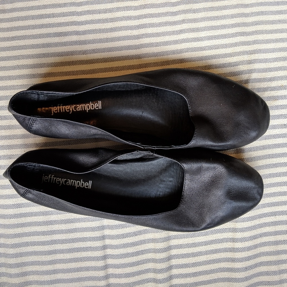 Soft leather Jeffrey Campbell flats